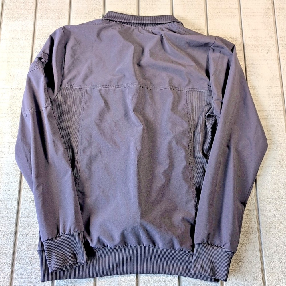 Cherokee Infinity Scrubs Jacket Men's Size Medium Gray CK305A Zip Front - Nurse - Picture 7 of 7